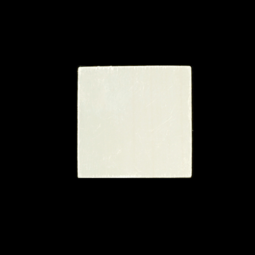 Metal Stamping Blanks Sterling Silver Square, 19.1mm (.75"), 24g